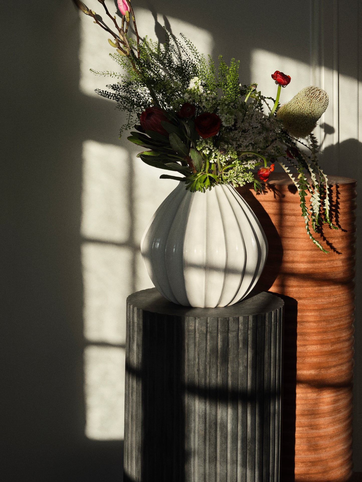 WIDE Vase Large Rainy Day