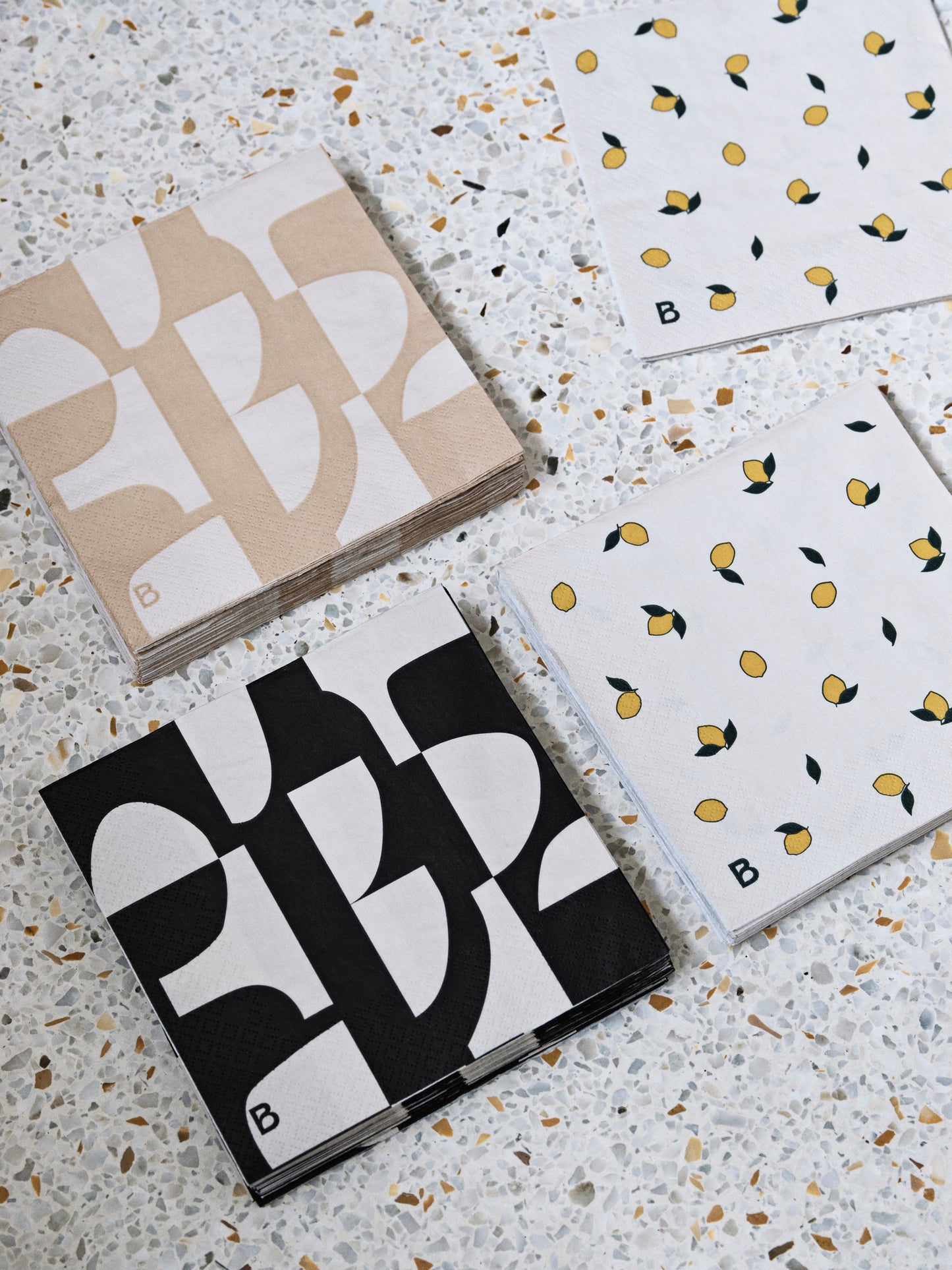 LEMON Paper Napkins