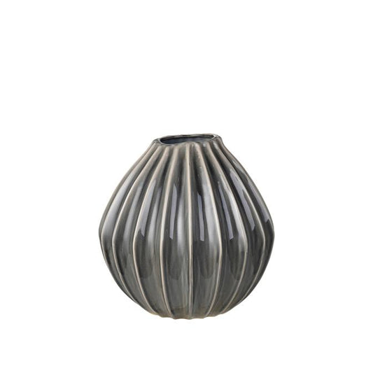 WIDE Vase Large Smoke