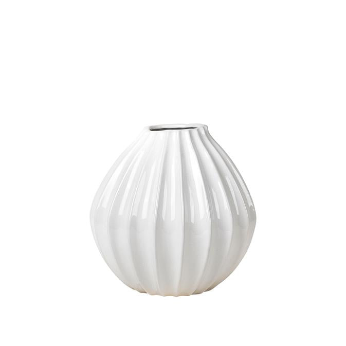 WIDE Vase Large Ivory