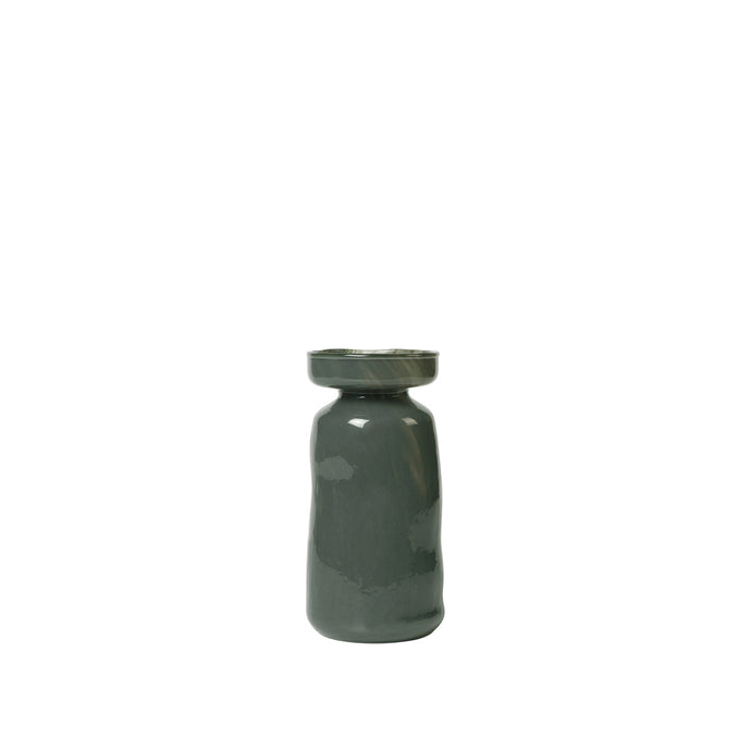 SOLAI Vase Dark Green
