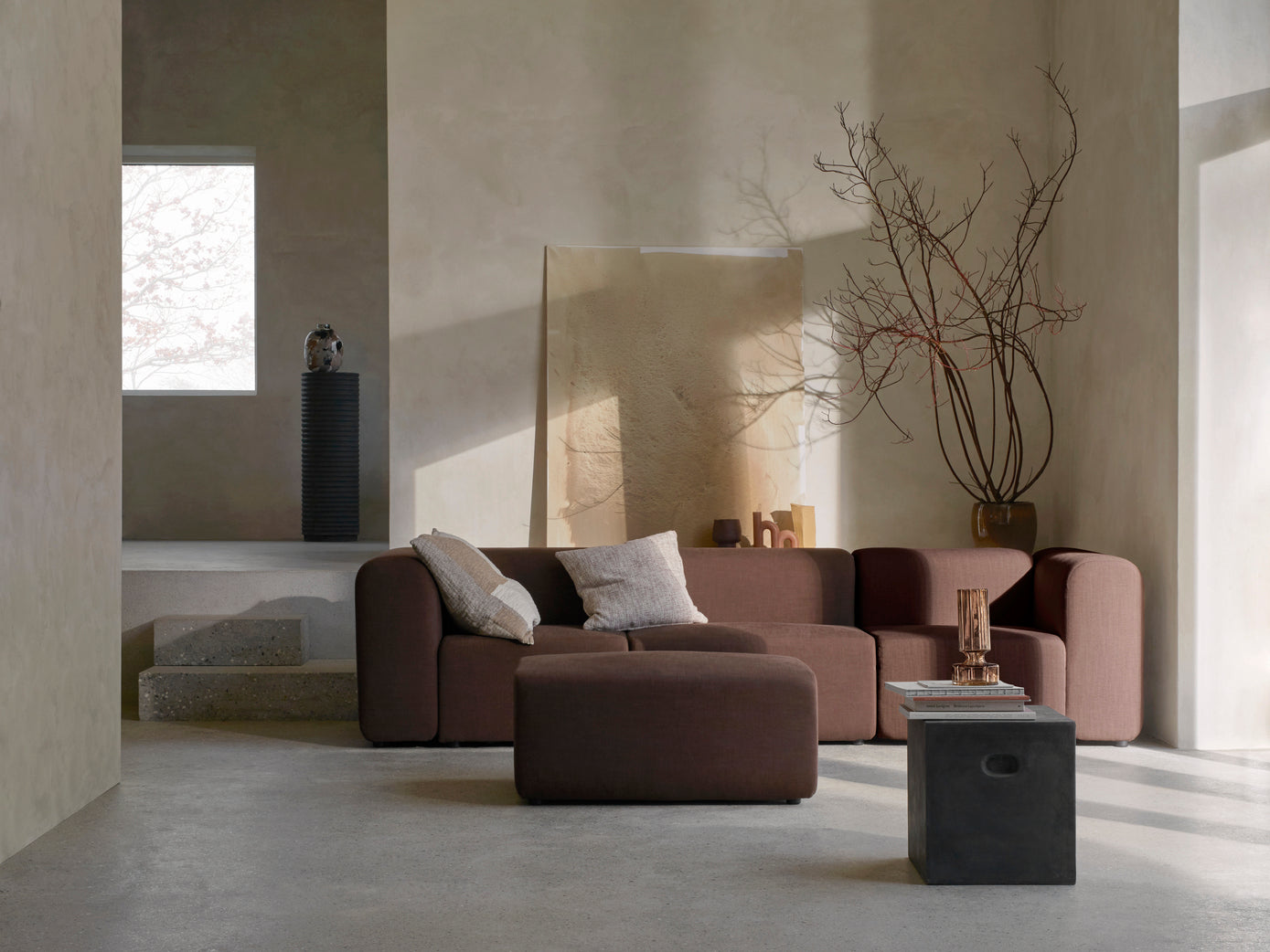 HYACINT Vase Brown Medium