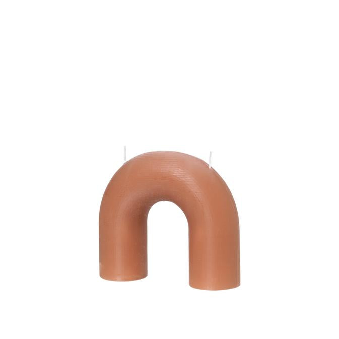BEND Sculpture Candle Indian Tan