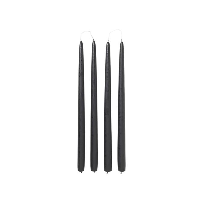 SMOOTH TAPER Candle Black