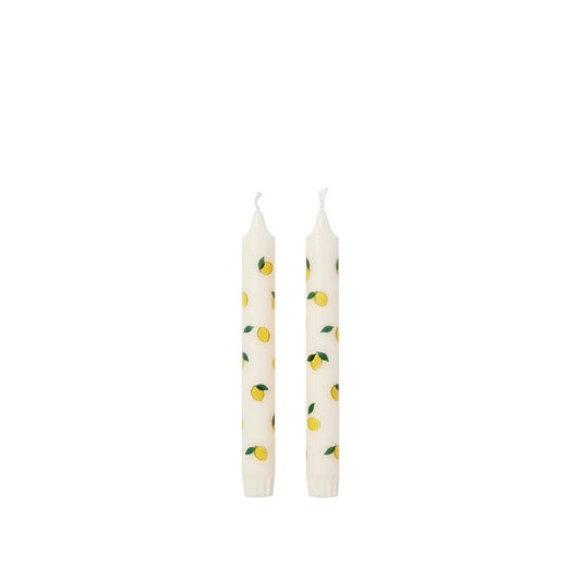 LEMON Taper Candle