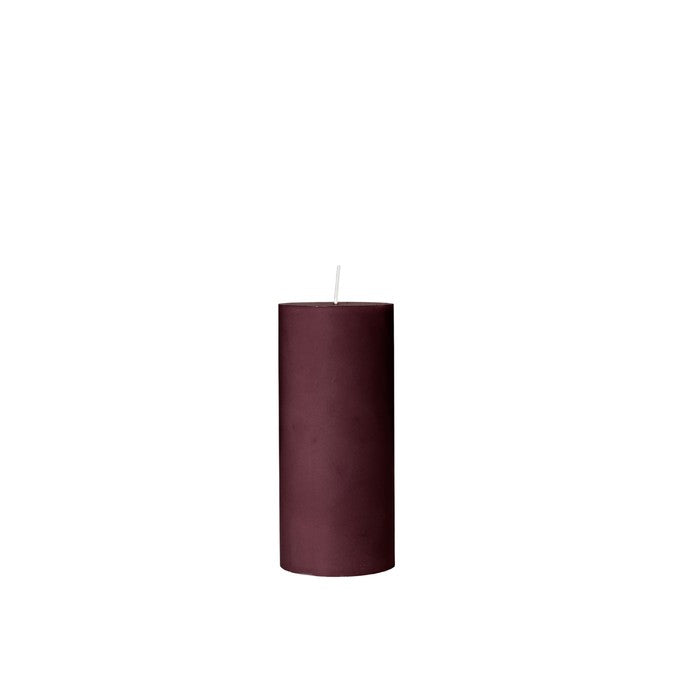 ECO Pillar Candle Wine Berry