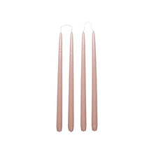 SMOOTH TAPER Glossy Candle Mauve Pink