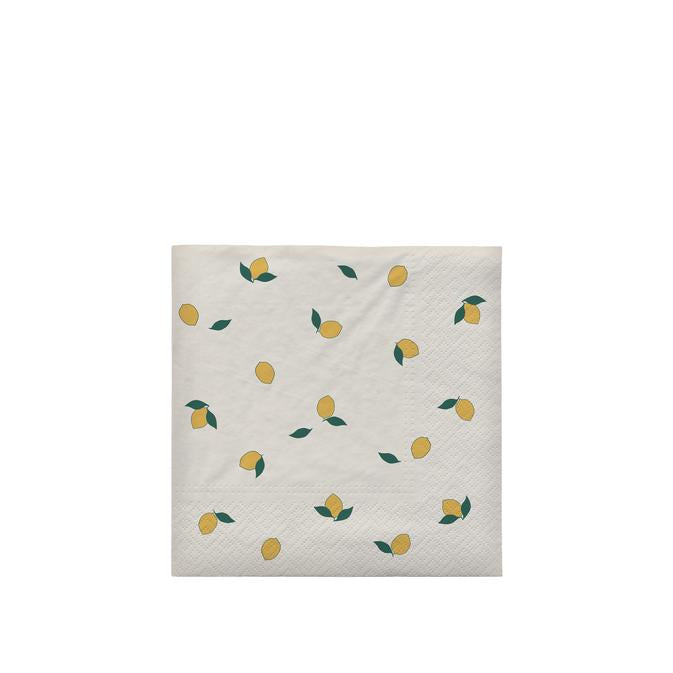 LEMON Paper Napkins