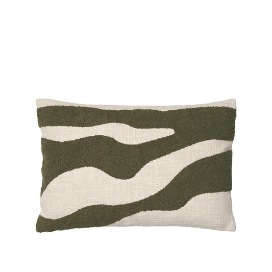 MARLIE Cushion 40*60 Winter Moss/Oatmeal
