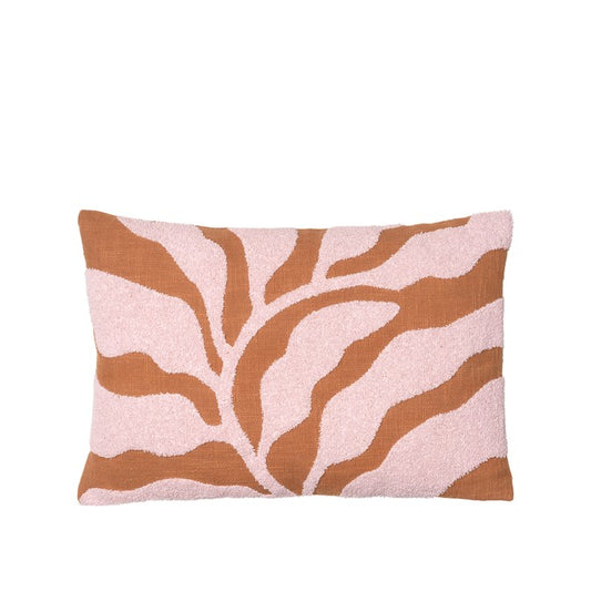DELIA Cushion 40*60 Mocha Bisque/Chalk Pink