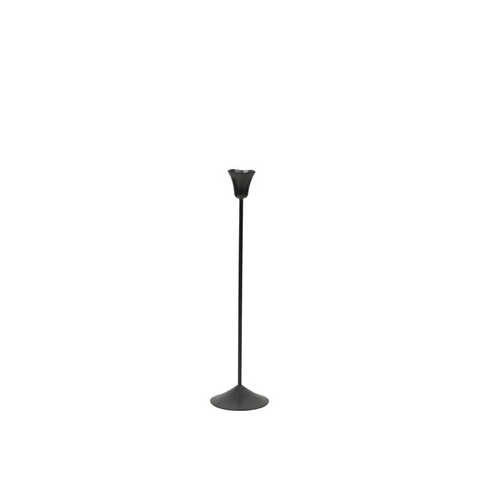 RIA Candle Holder Black Medium