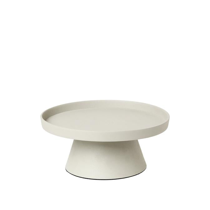 HOLGER Candle Plate Sand Small