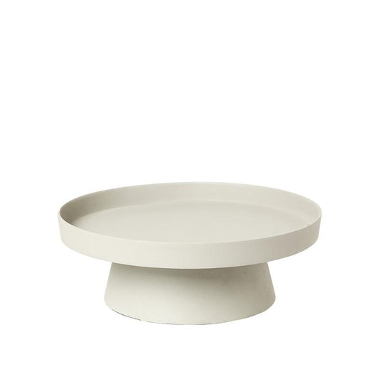 HOLGER Candle Plate Sand Large