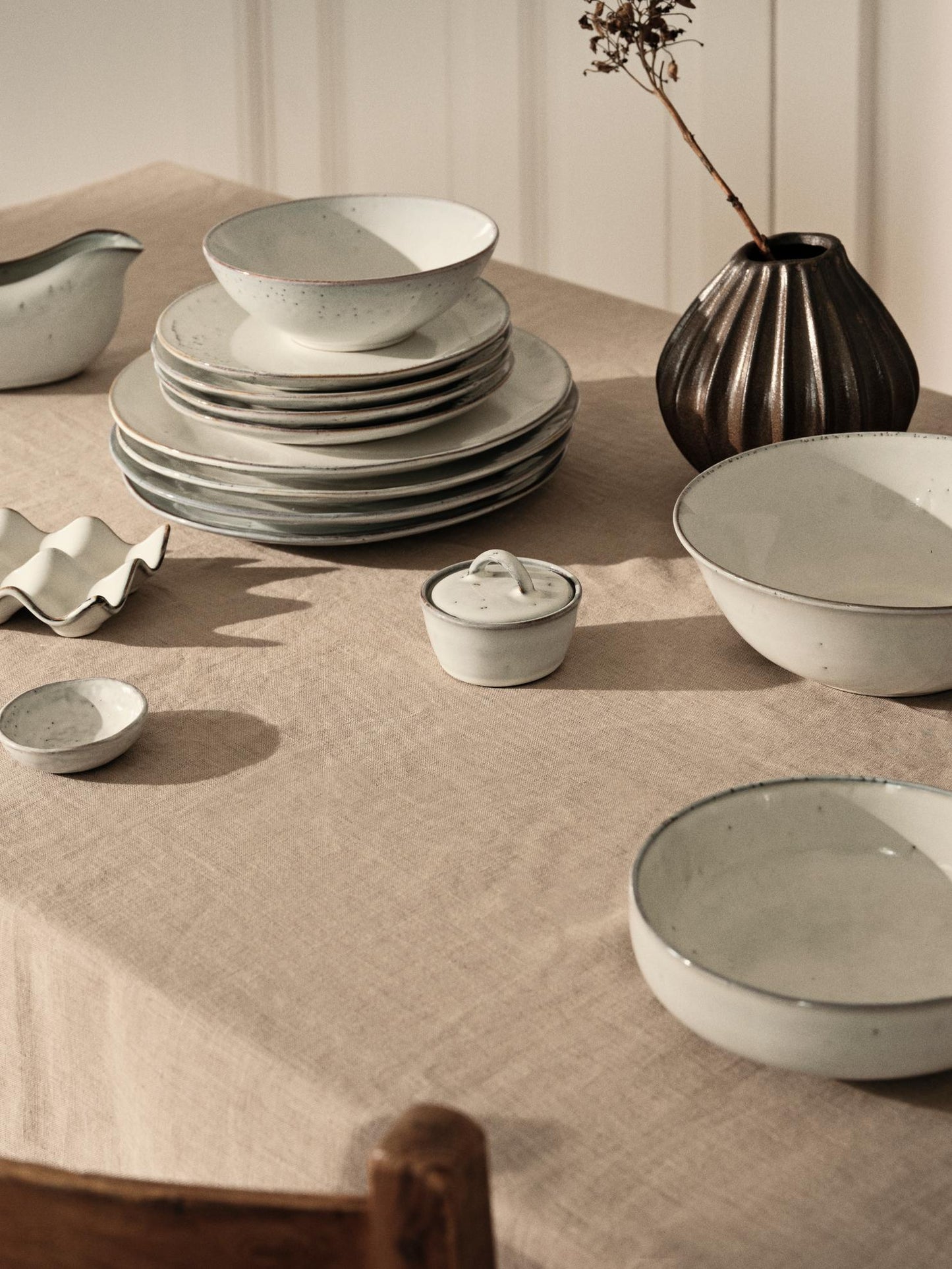 NORDIC SAND Salad Bowl
