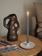 TWIST TAPER Glossy Candle Mauve Pink