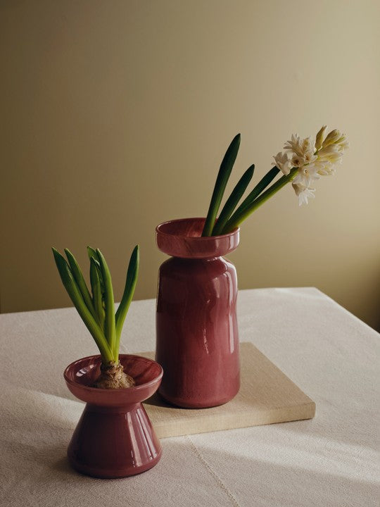 SOLAI Vase Burgundy