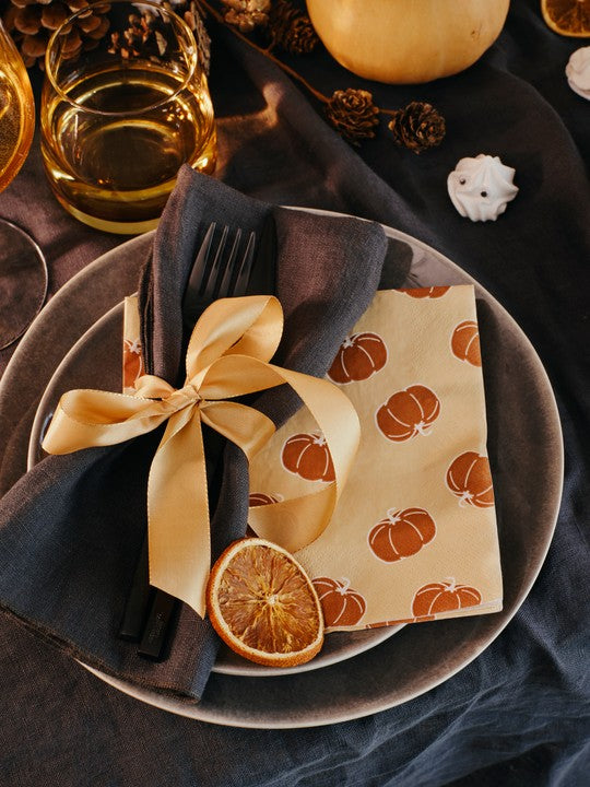 PUMPKIN Paper Napkins