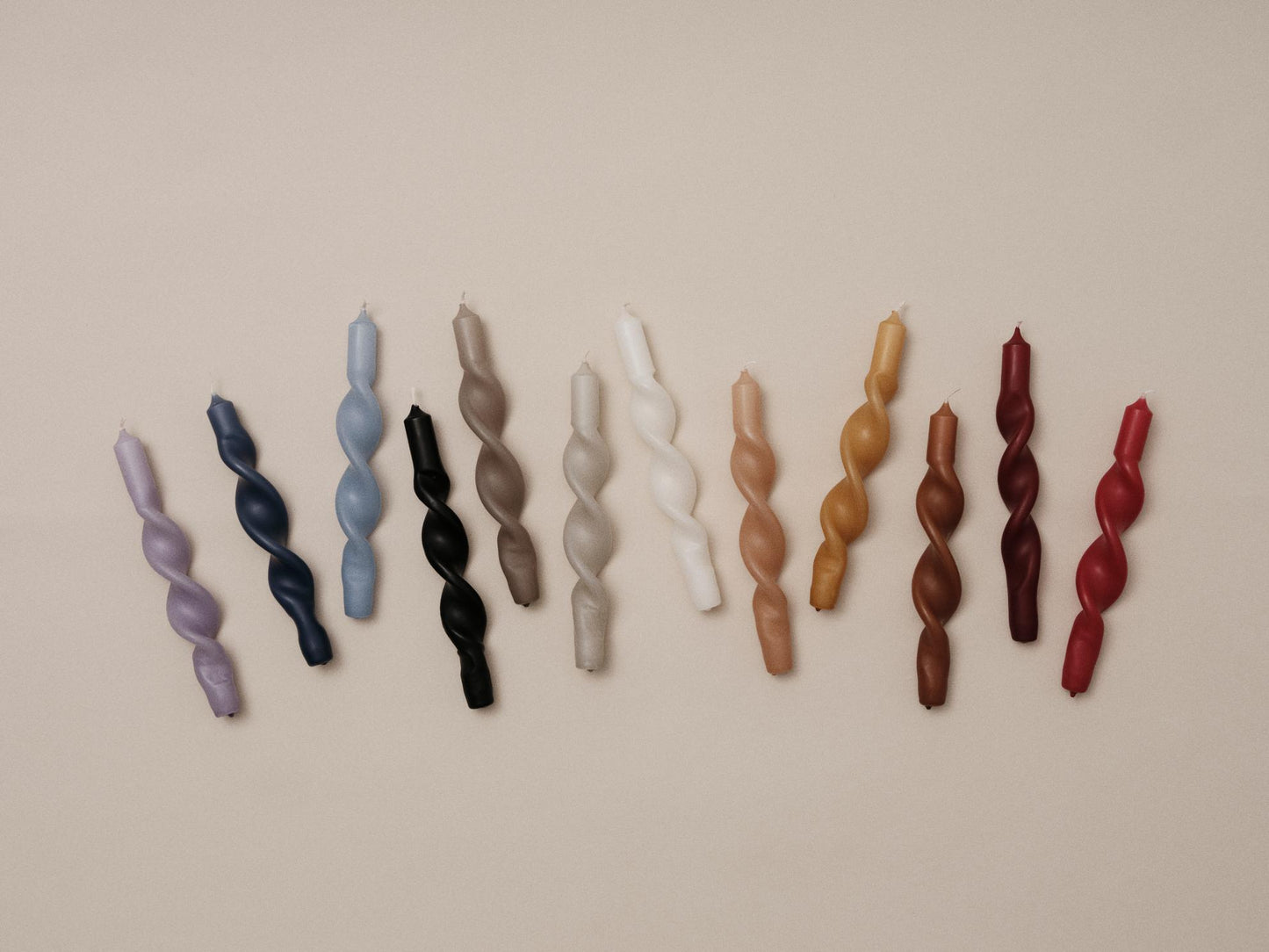 זוג נרות TWIST (multiple colors)