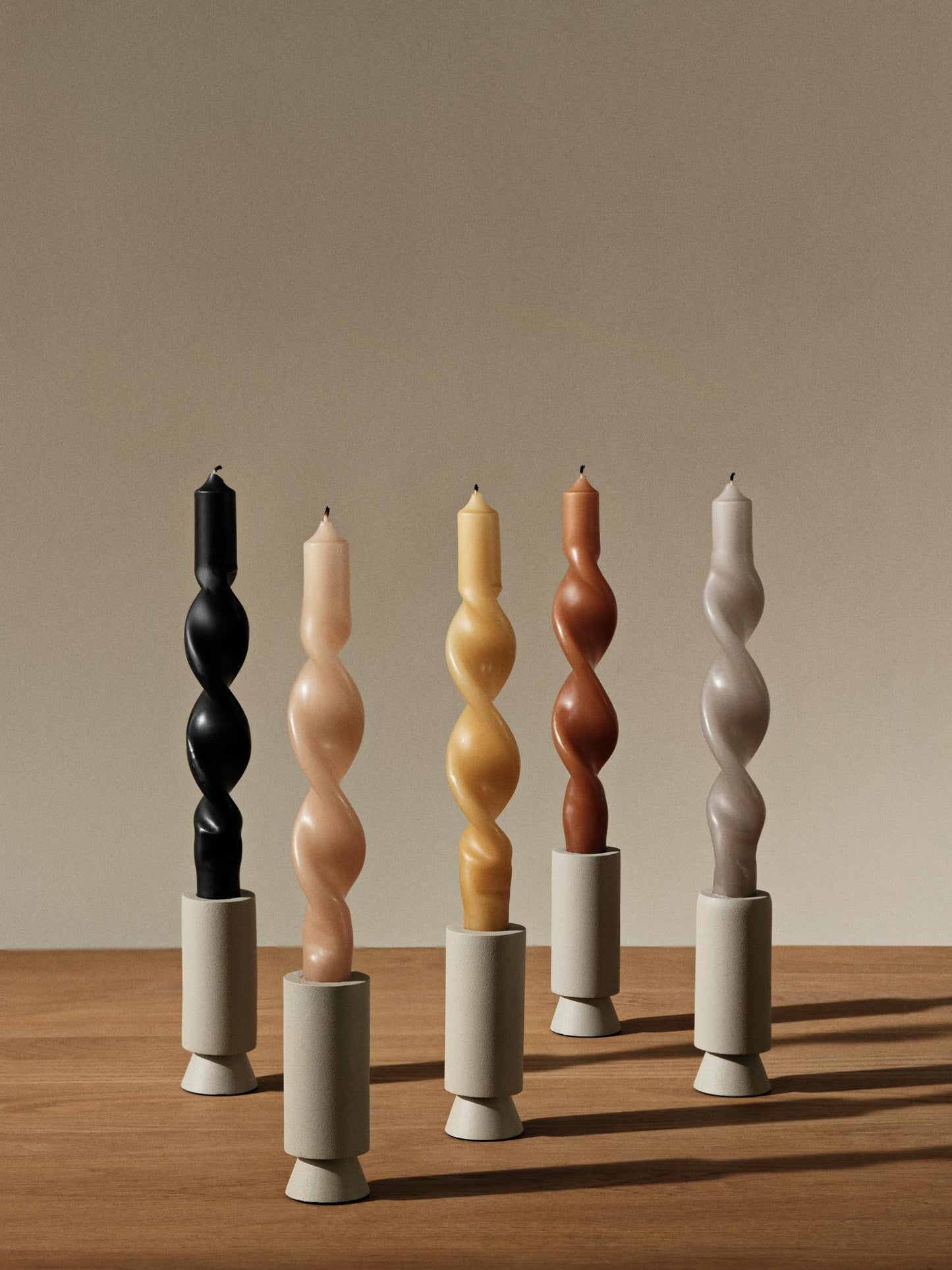 זוג נרות TWIST (multiple colors)