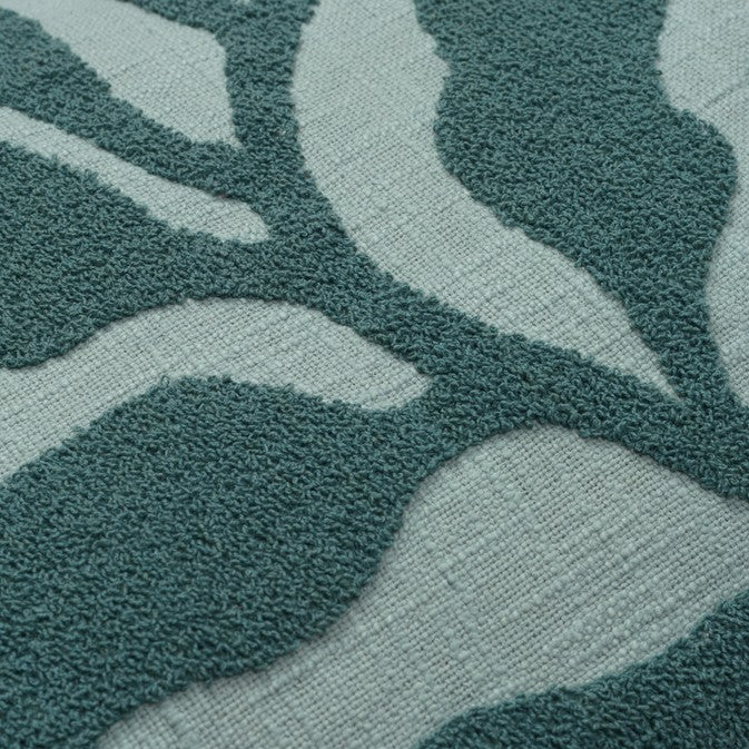 DELIA Cushion 40*60 Teal/Light Sage