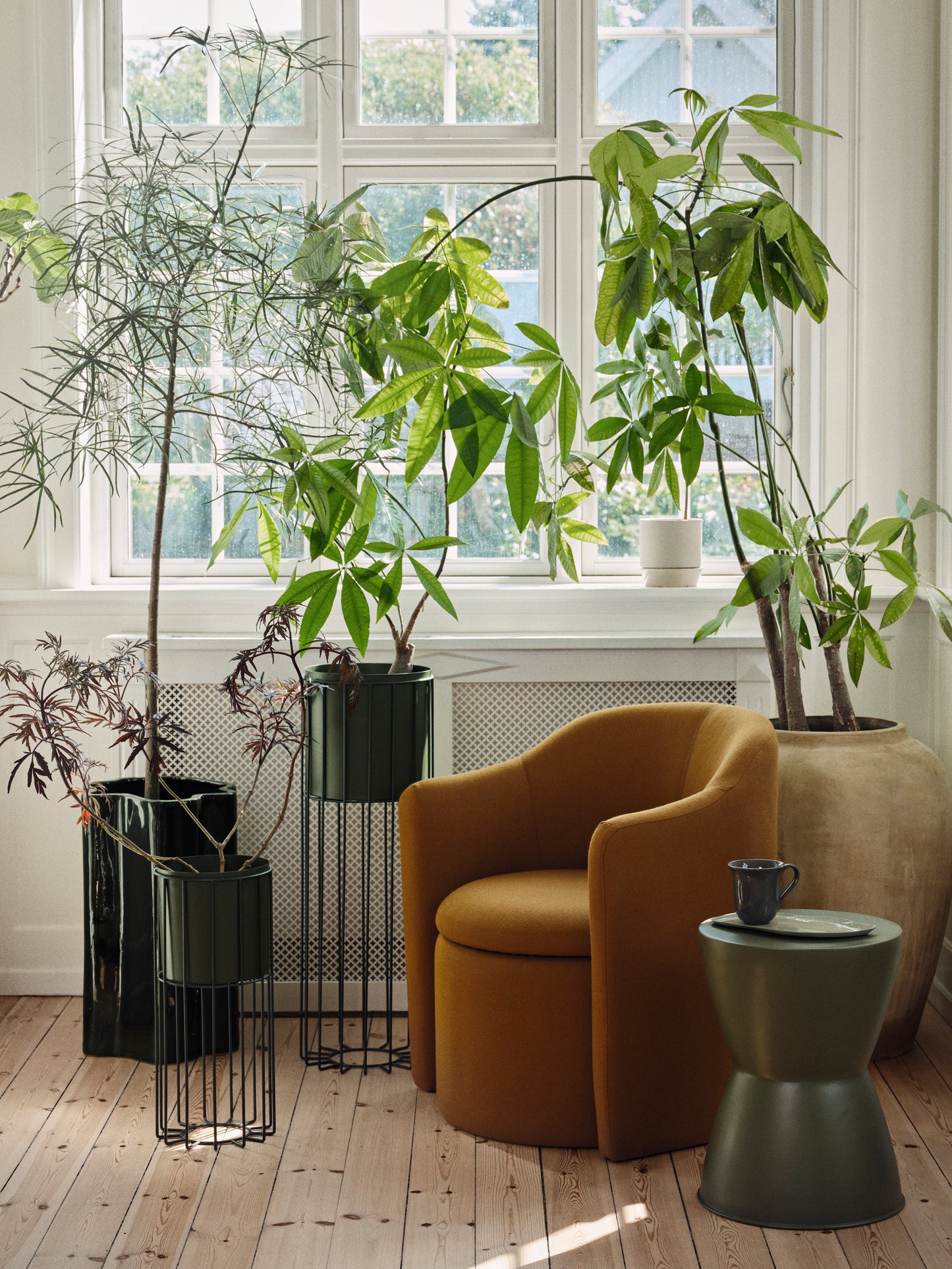 SONJA Planter Dark Green S/L