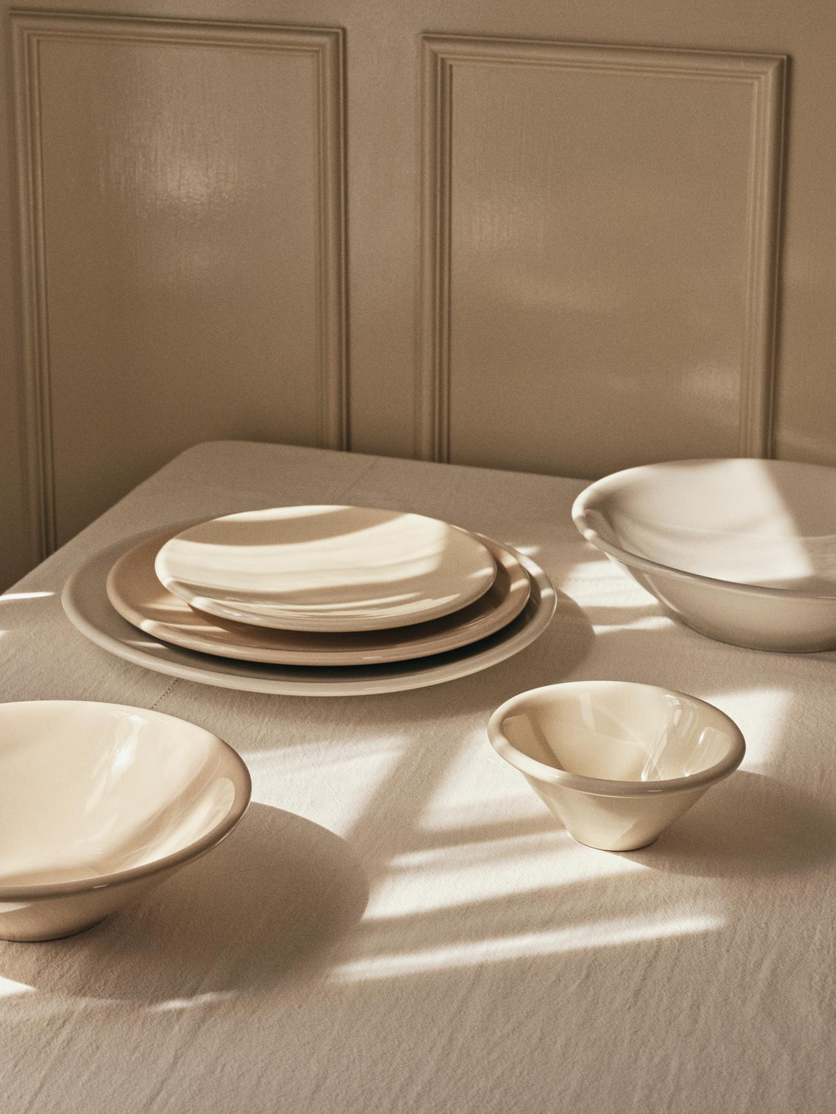 ALFREDO Bowl Light Grey Large