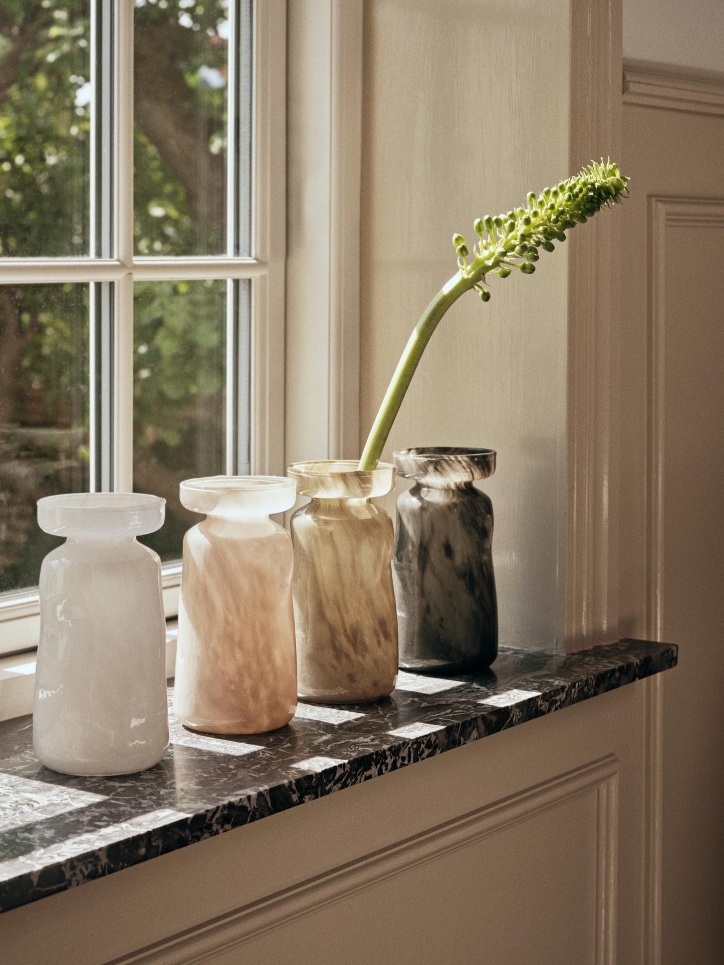 SOLAI Vase Taupe Warm Grey