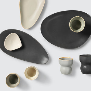 LIMFJORD Mug Charcoal Small