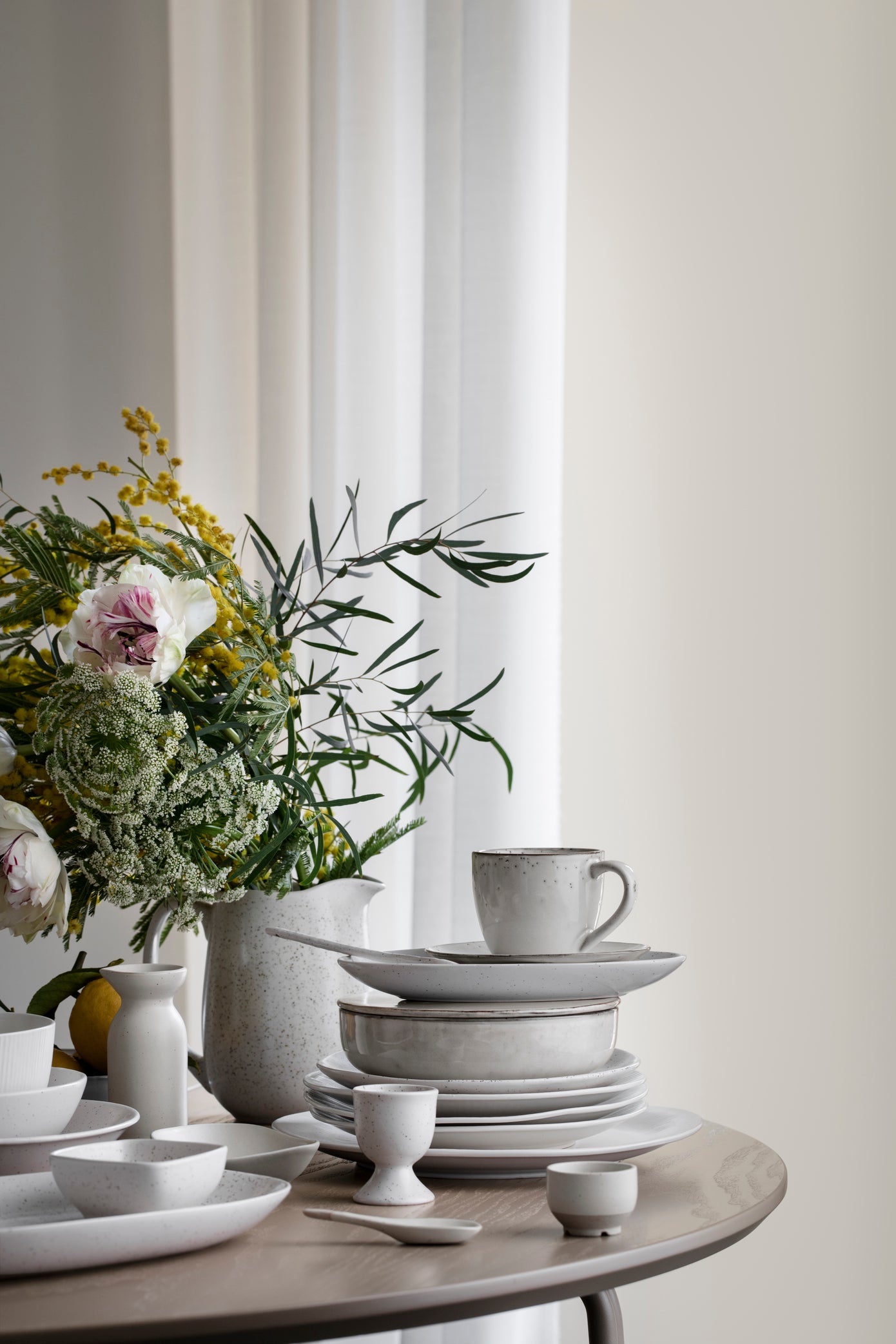 NORDIC SAND Tea Pot For One