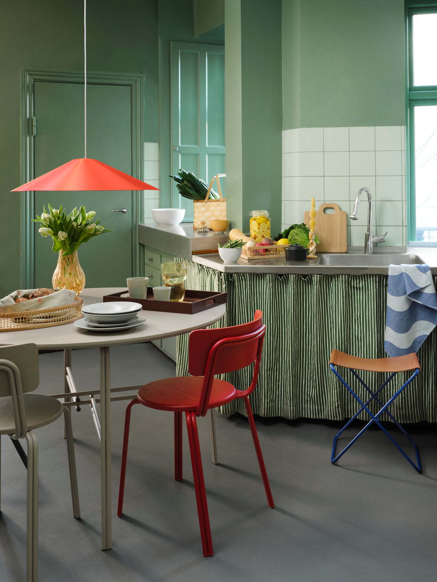 NOLA Stool Blue
