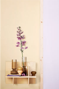 HYACINT Vase Brown